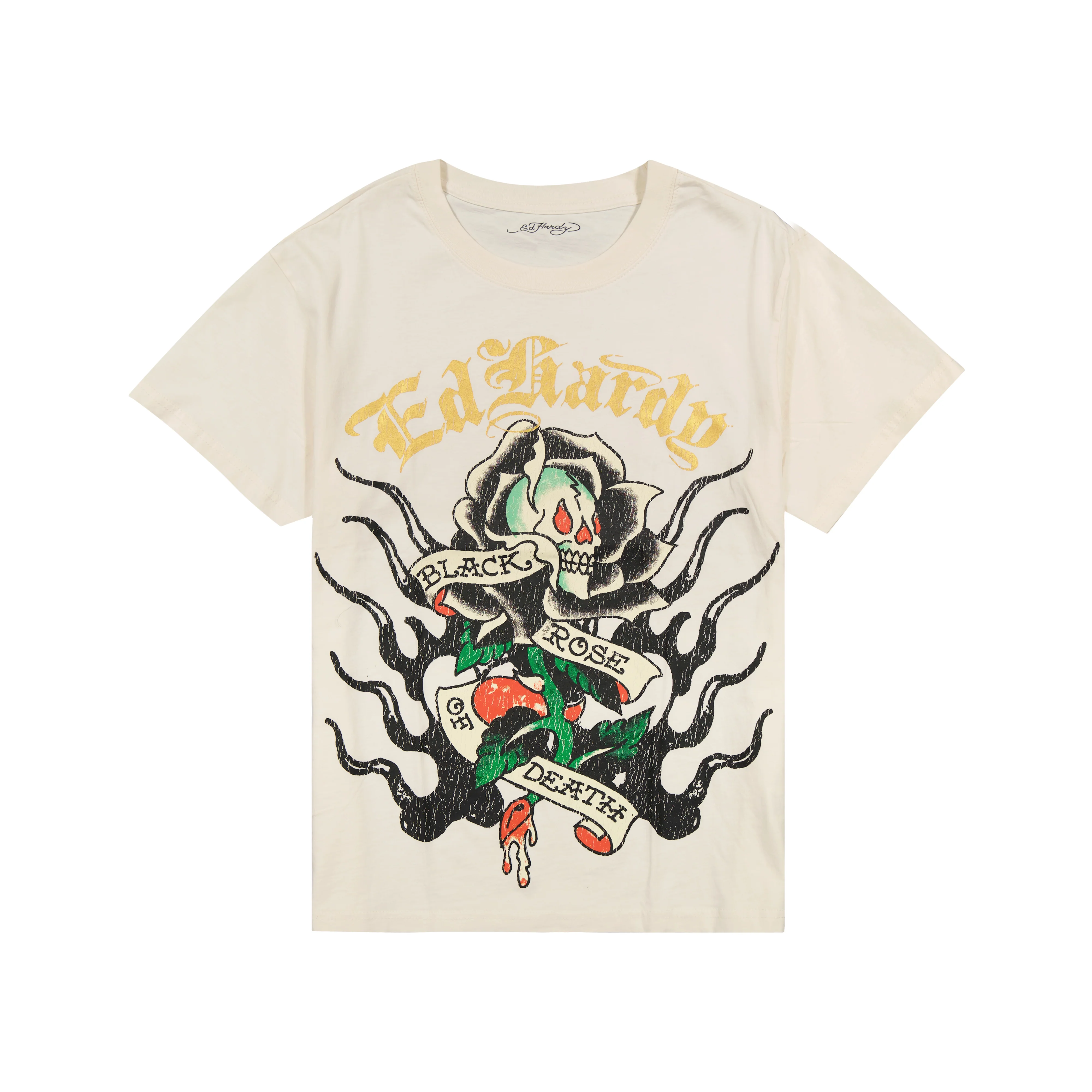 Black Rose Boxy Tee