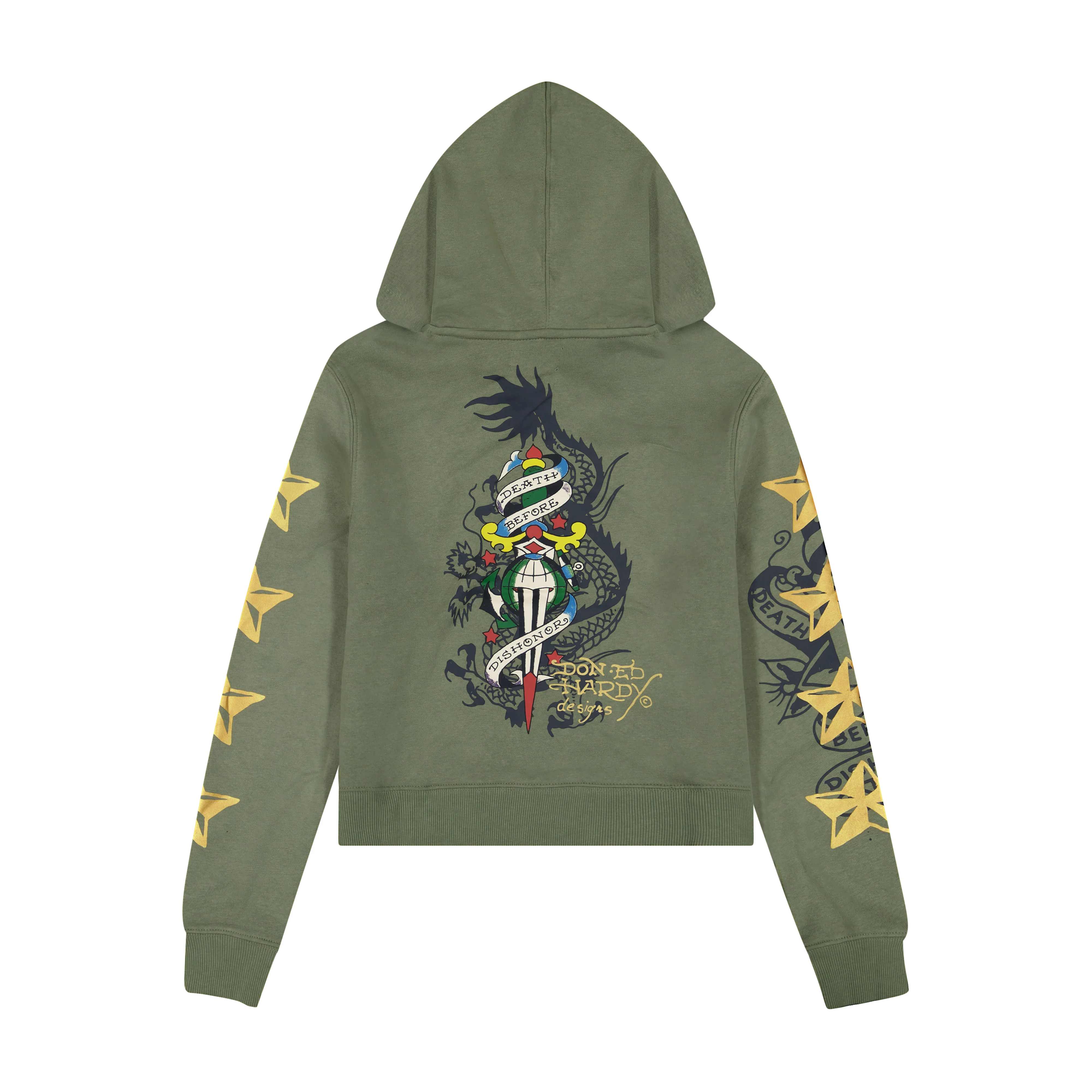 Cobra Flame Zip Front Hoodie (Relaxed) - Image 2