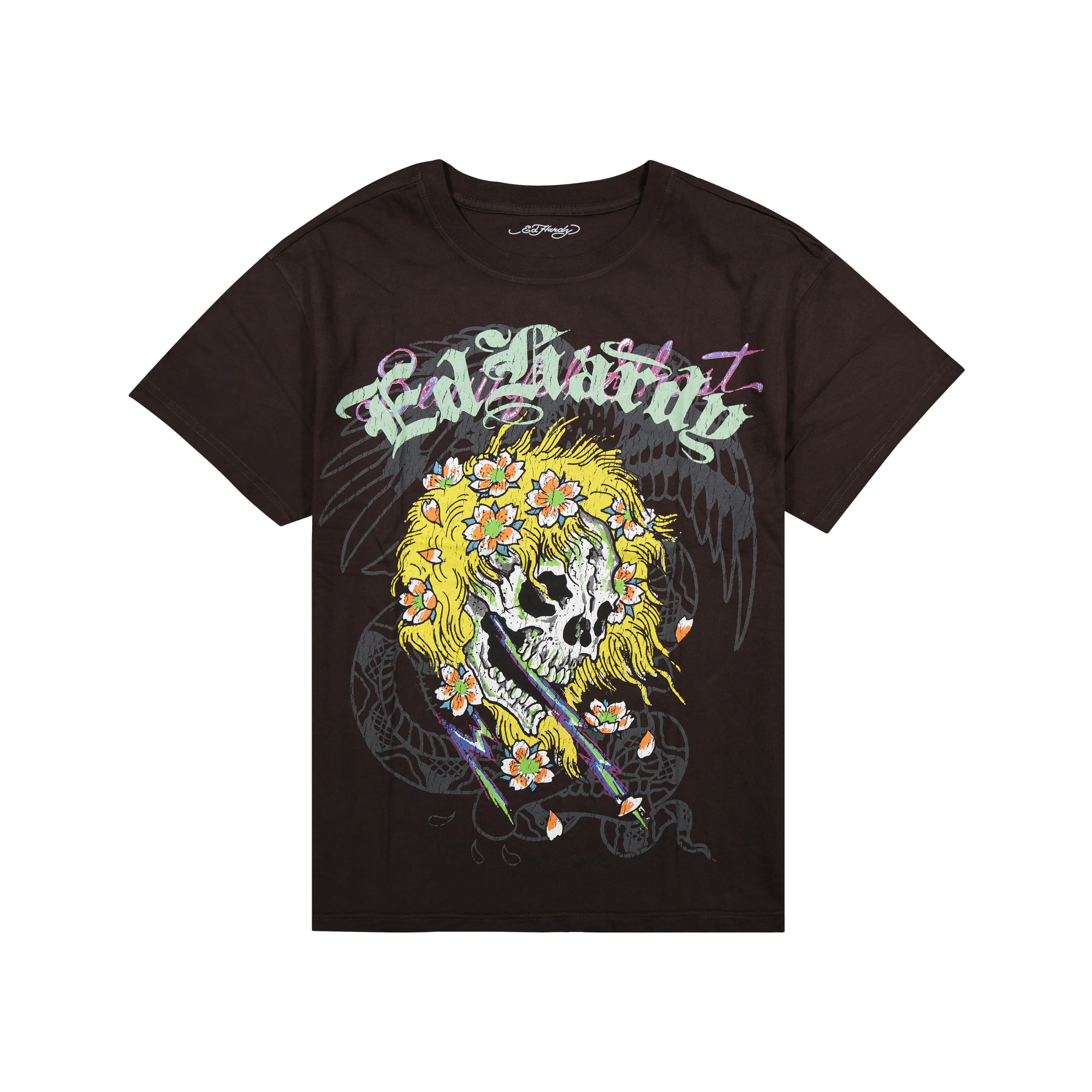 Crazy Skull Boxy Tee