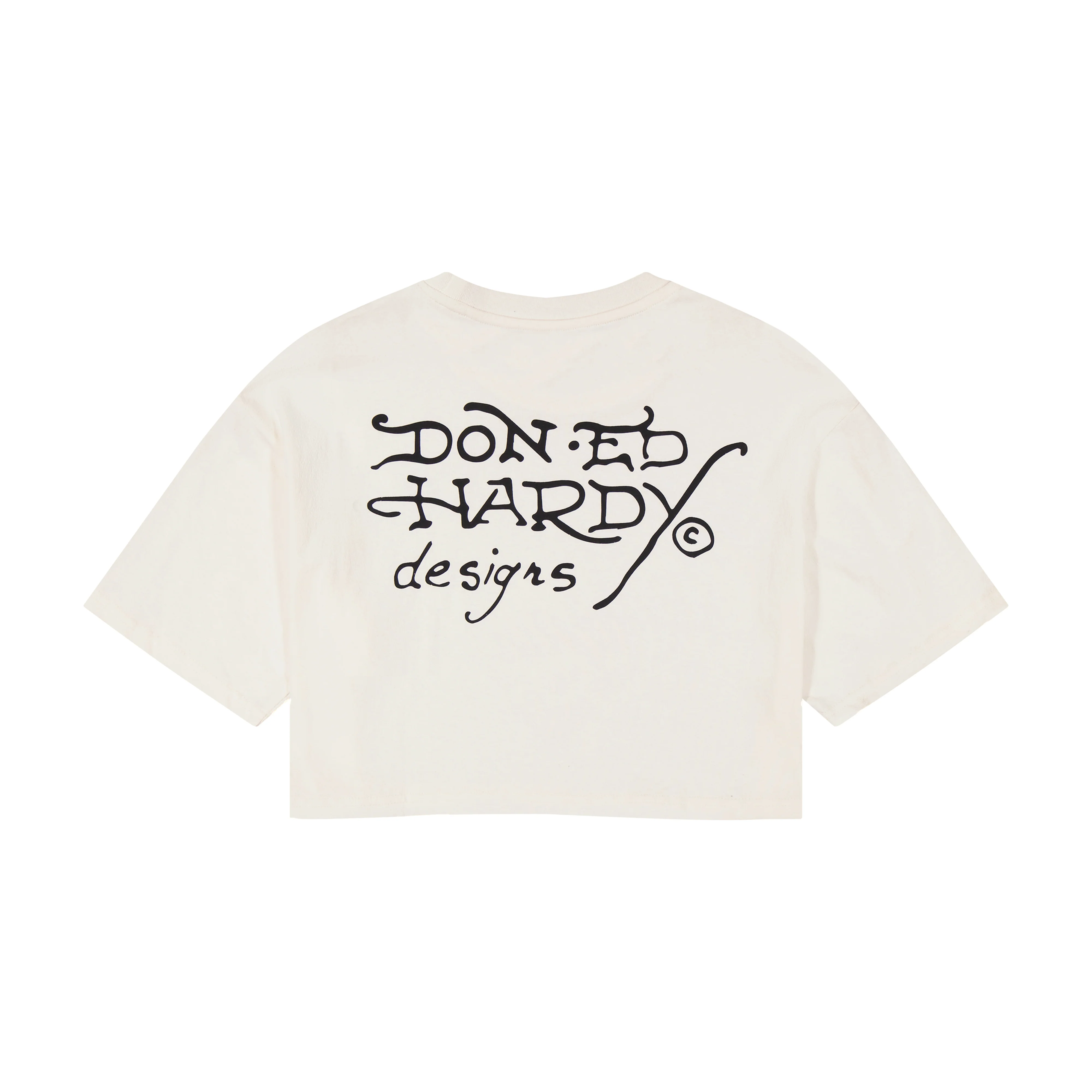 Cross Heart Cropped Boxy Tee - Image 2