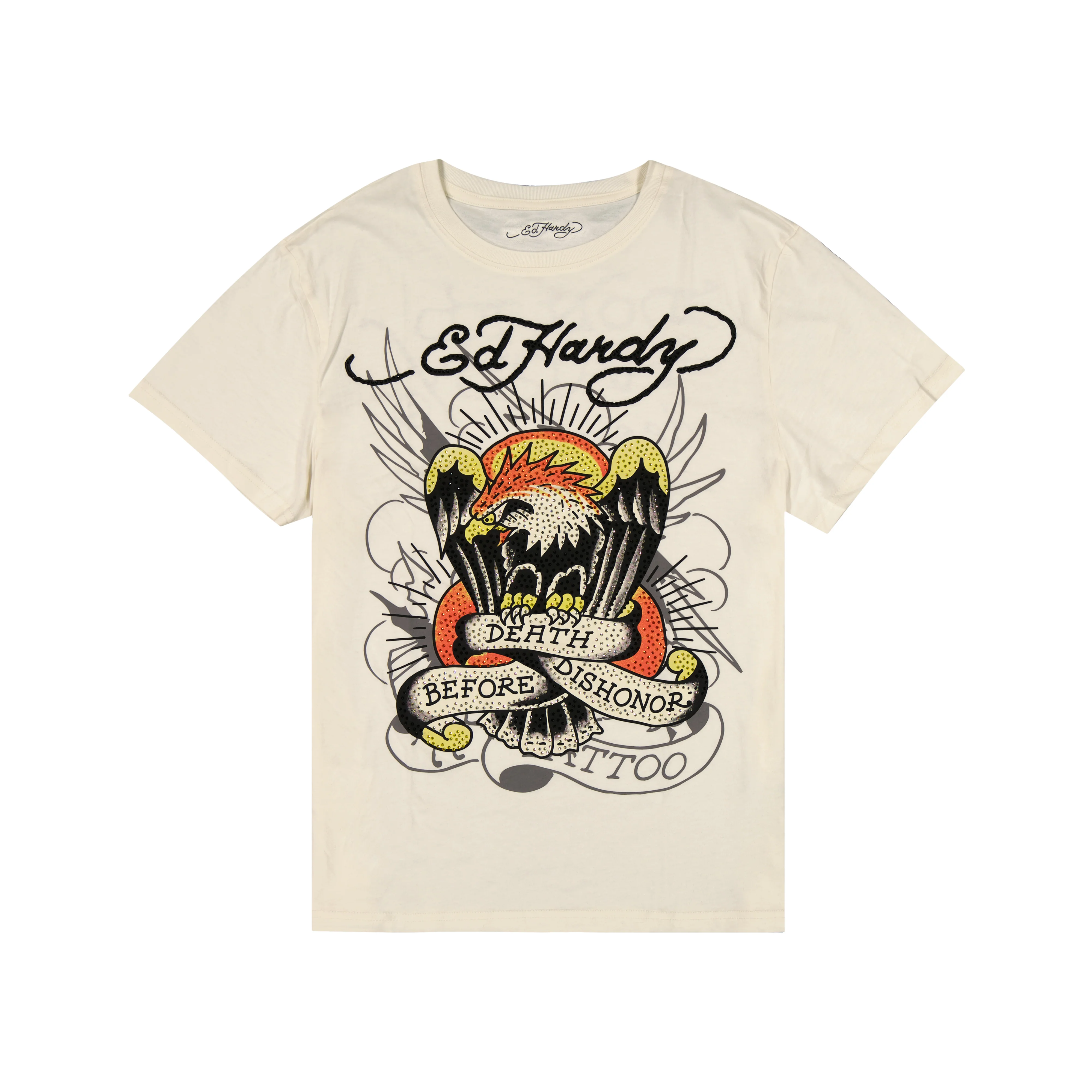 DBD Eagle Mens Rhinestone SS Tee