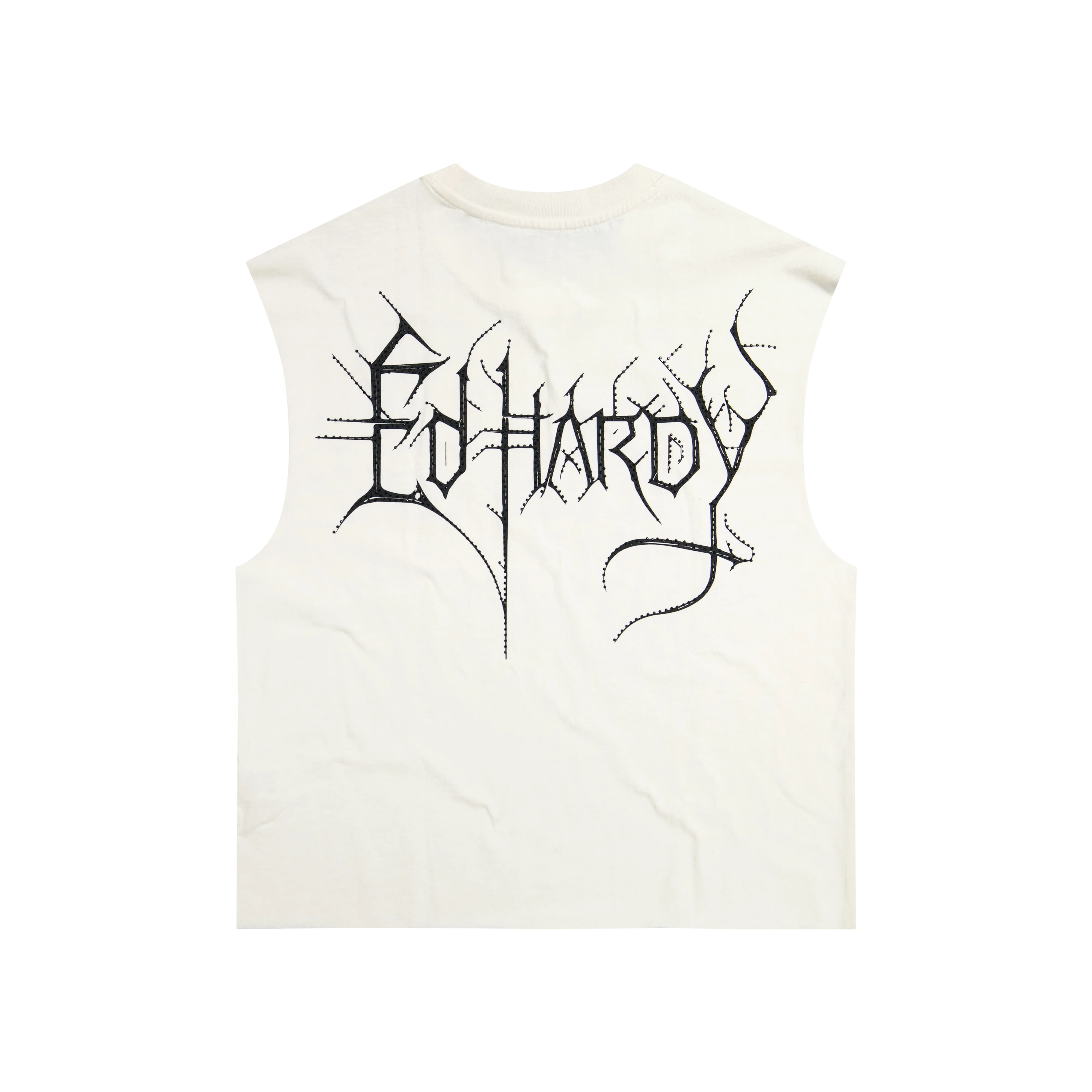 Demon Head Rhinestone Boxy Cropped Tee - Image 2