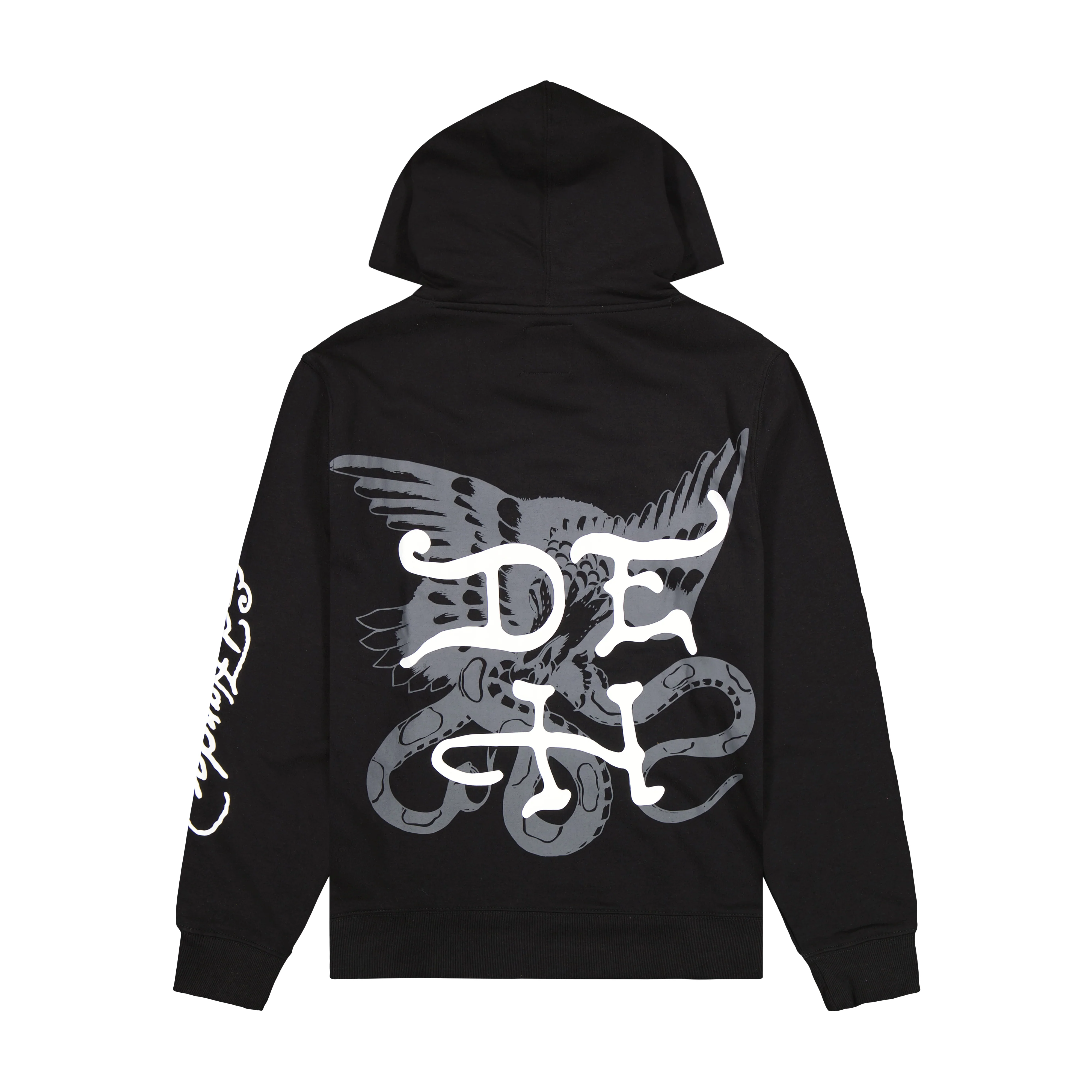 Eagle Snake Mens Hoodie - Image 2