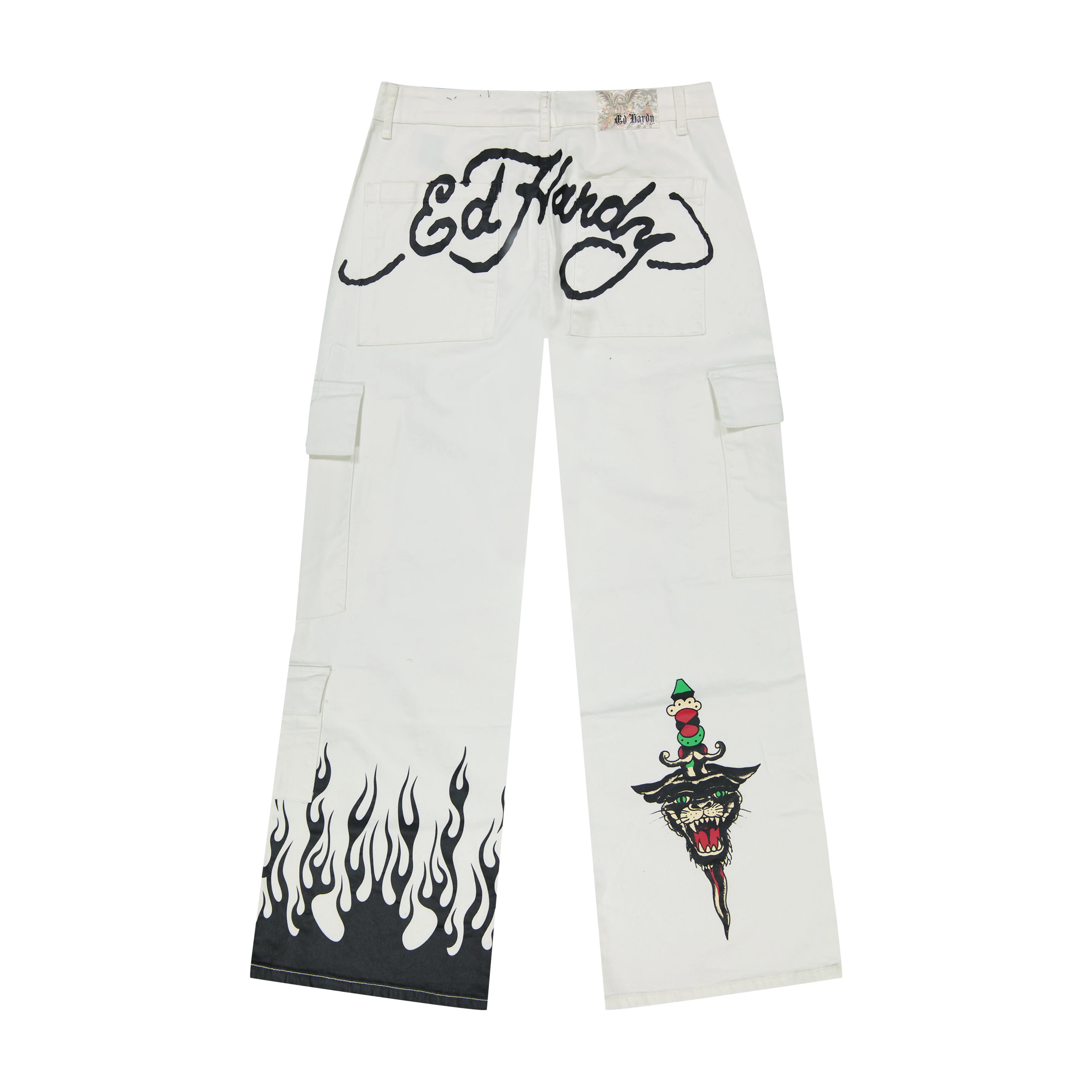 Fire Skull Baggy Twill Cargo - Image 2