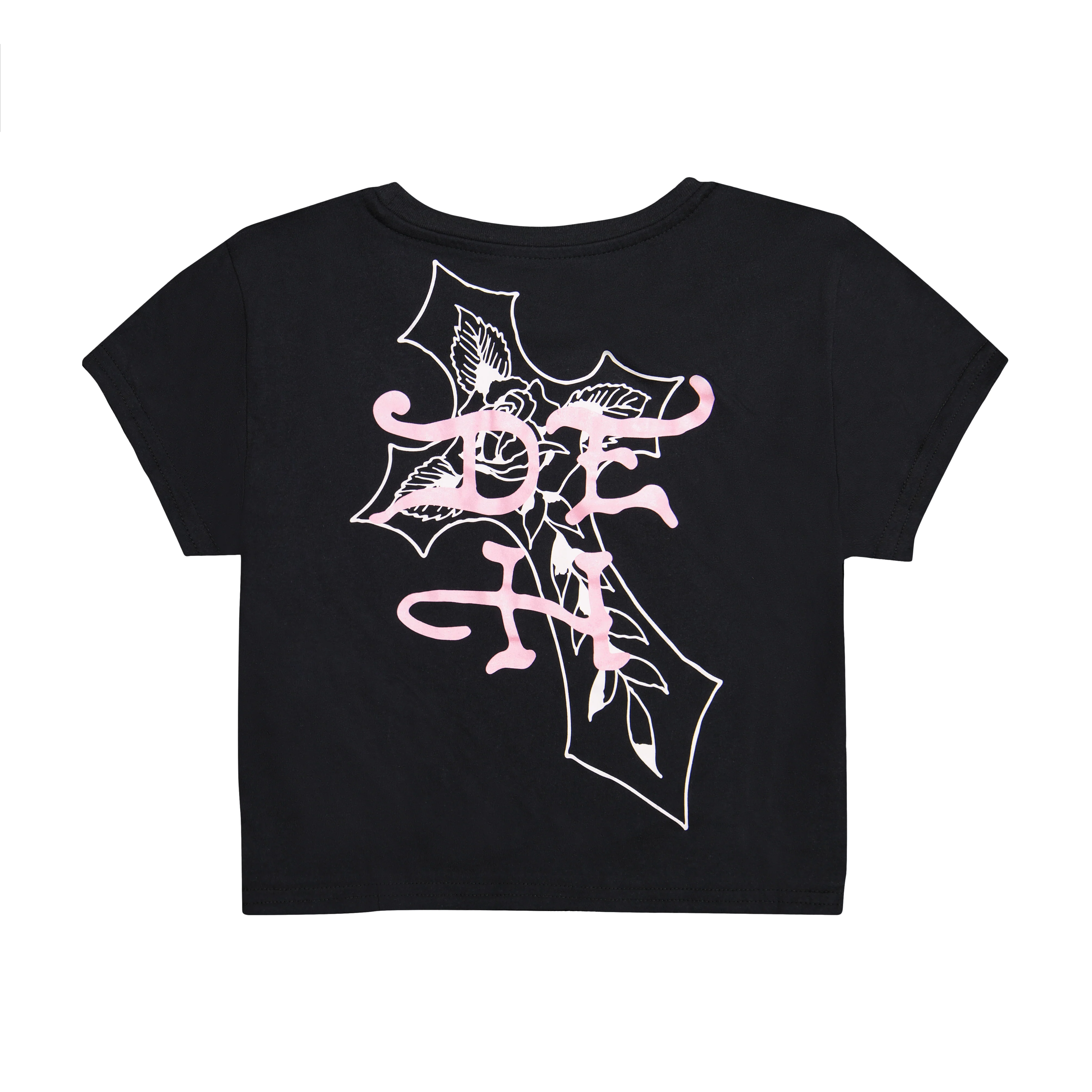 Flame Cross Baby Tee - Image 2