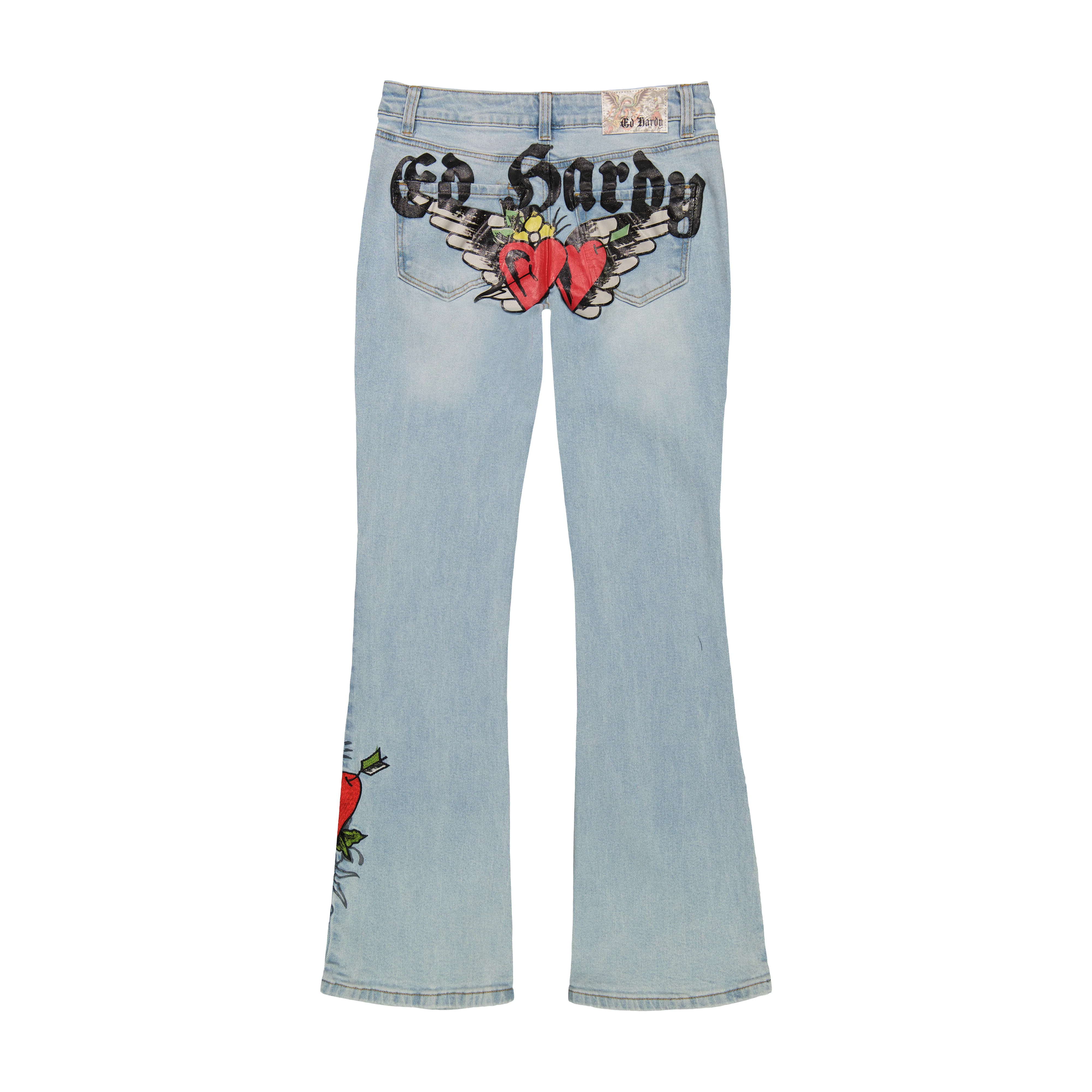 Hearts Low Waist Bootcut Jean - Image 3