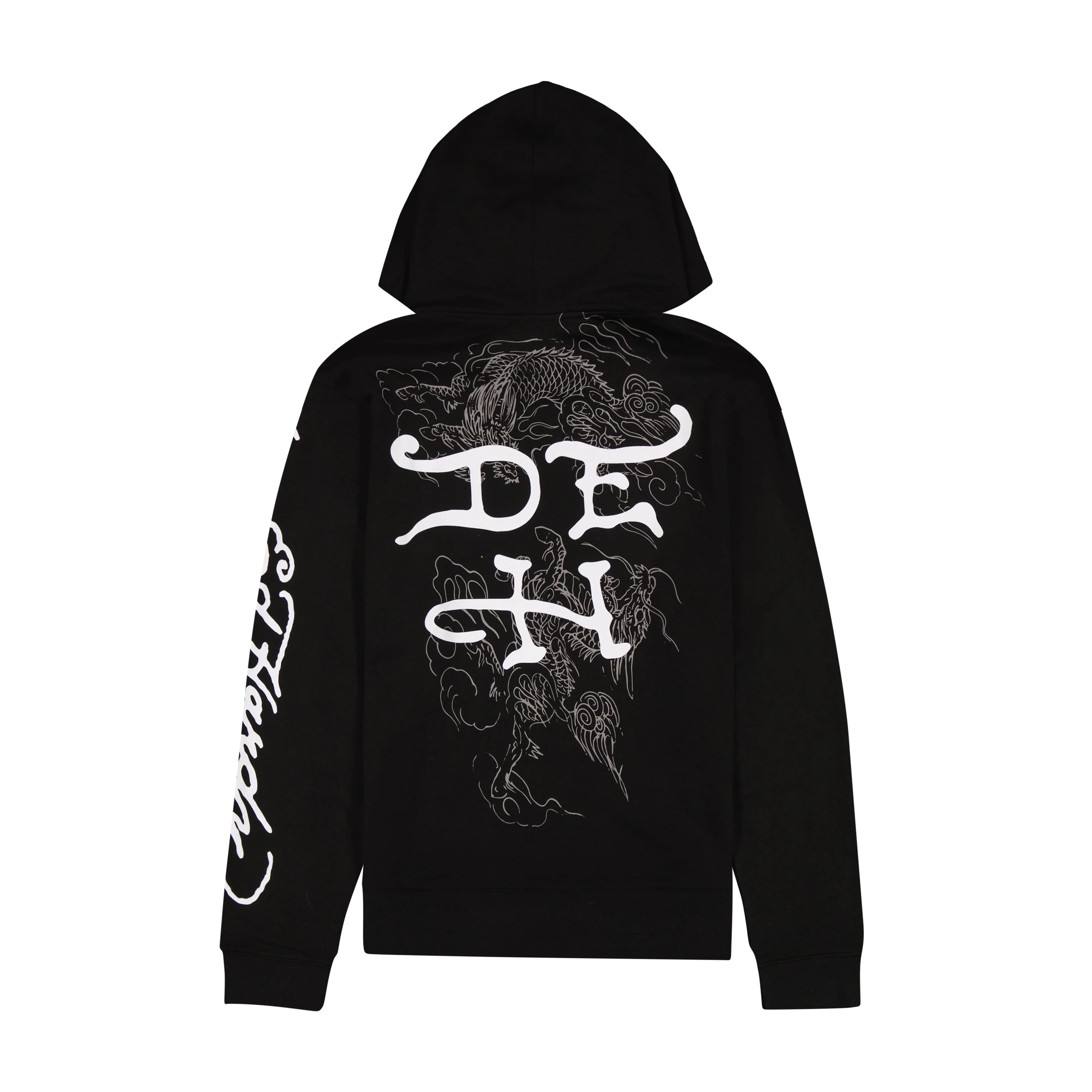 Japan Dragon Mens Hoodie - Image 2