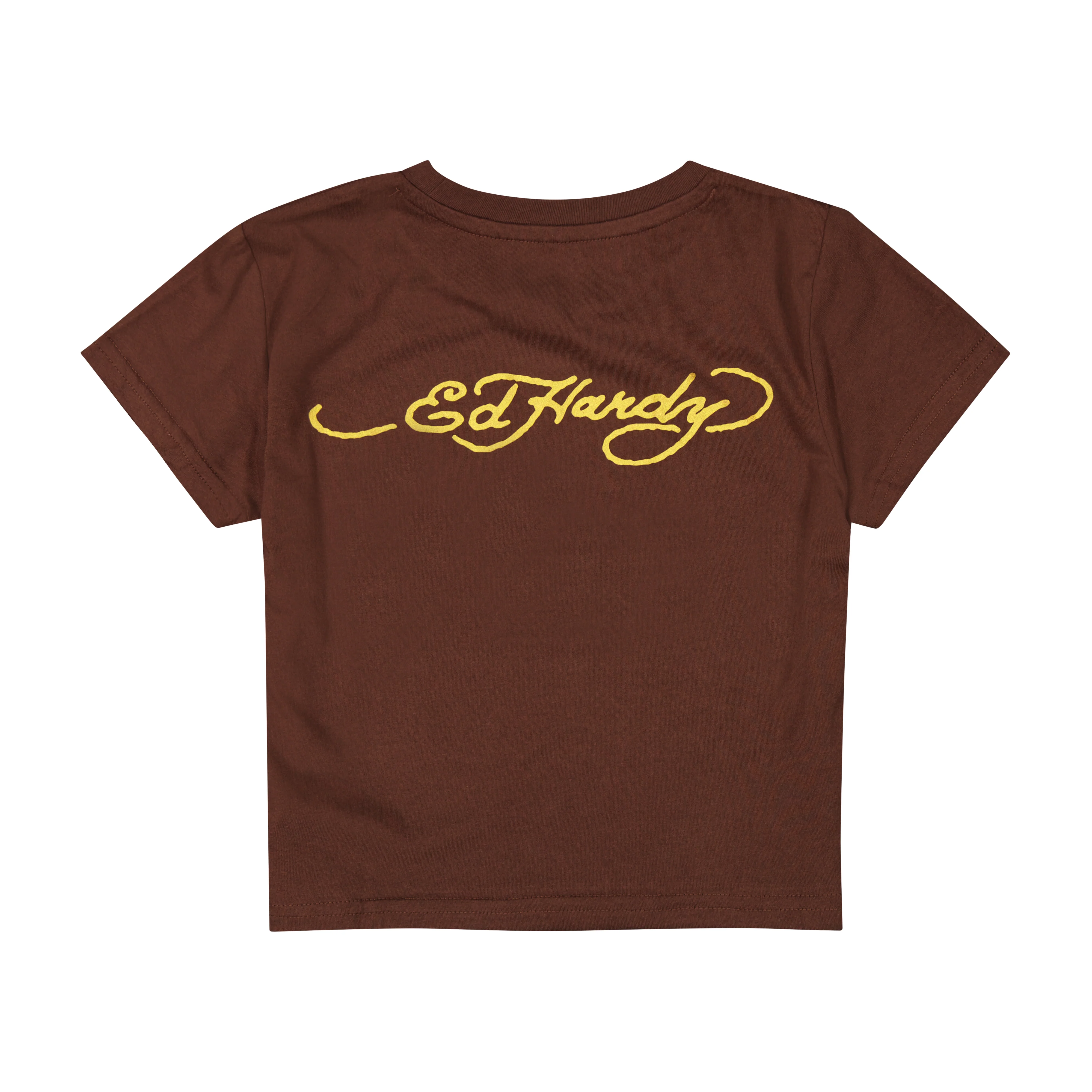 Koi Fish Baby Tee - Cocoa - Image 2