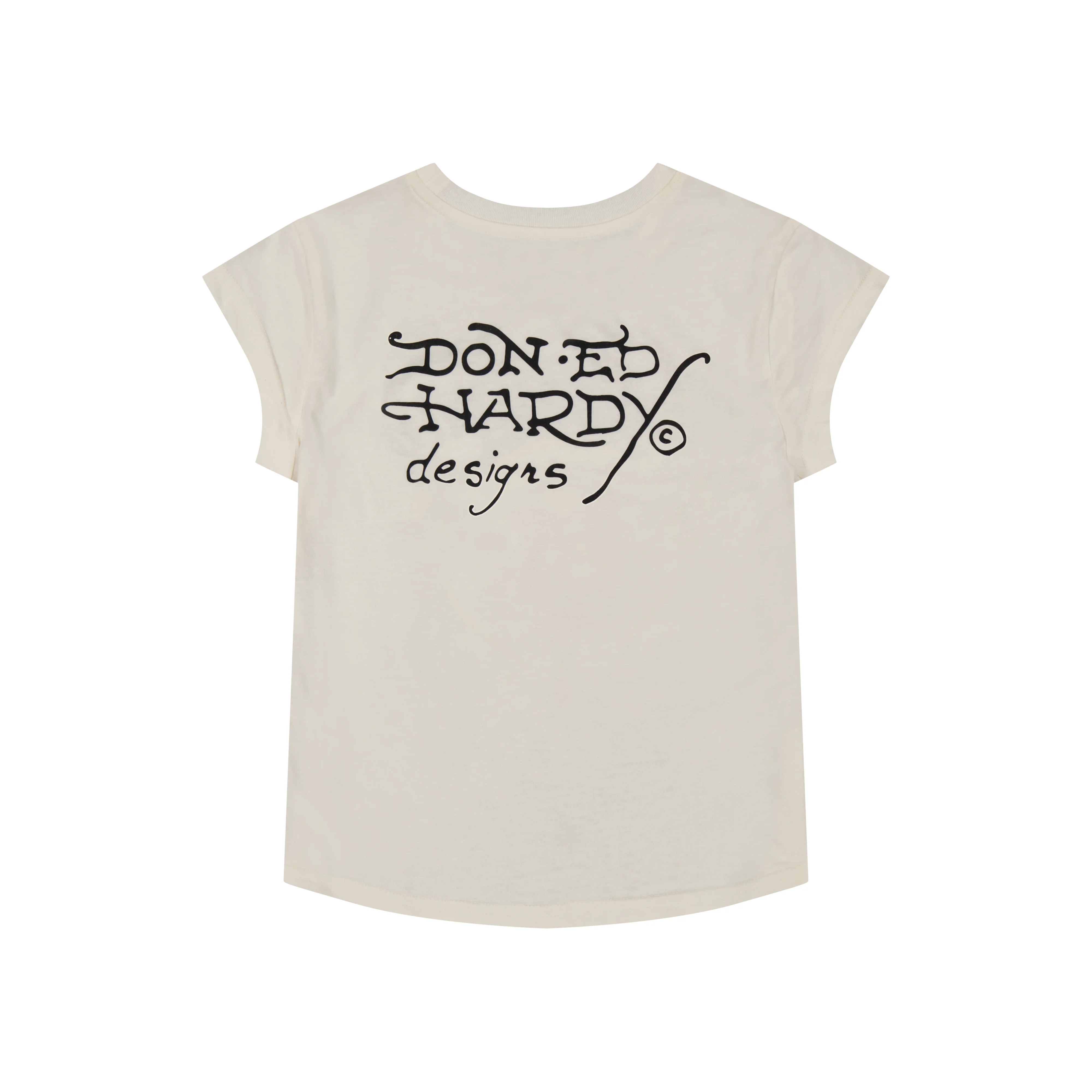 LKS Heart Rhinestone Cap Sleev Tee - Image 2