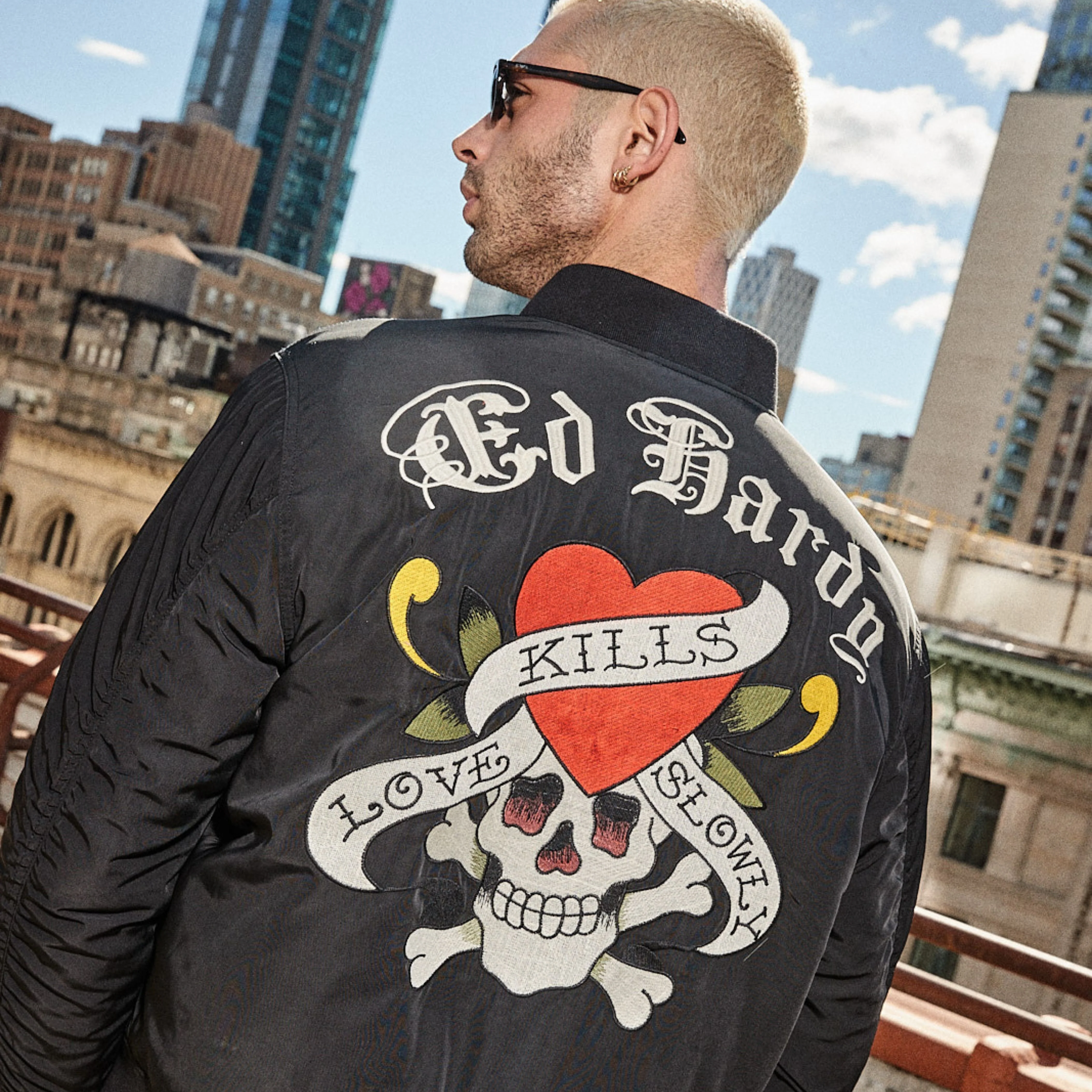 LKS Skull Bomber Jacket - Image 3