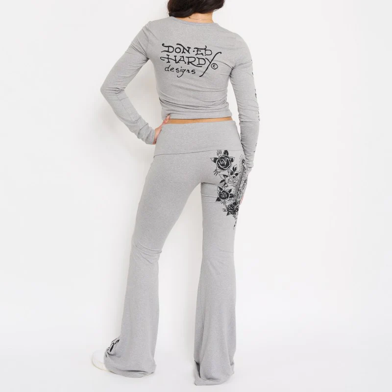 Mary Fold-Over Yoga Pants - Image 3