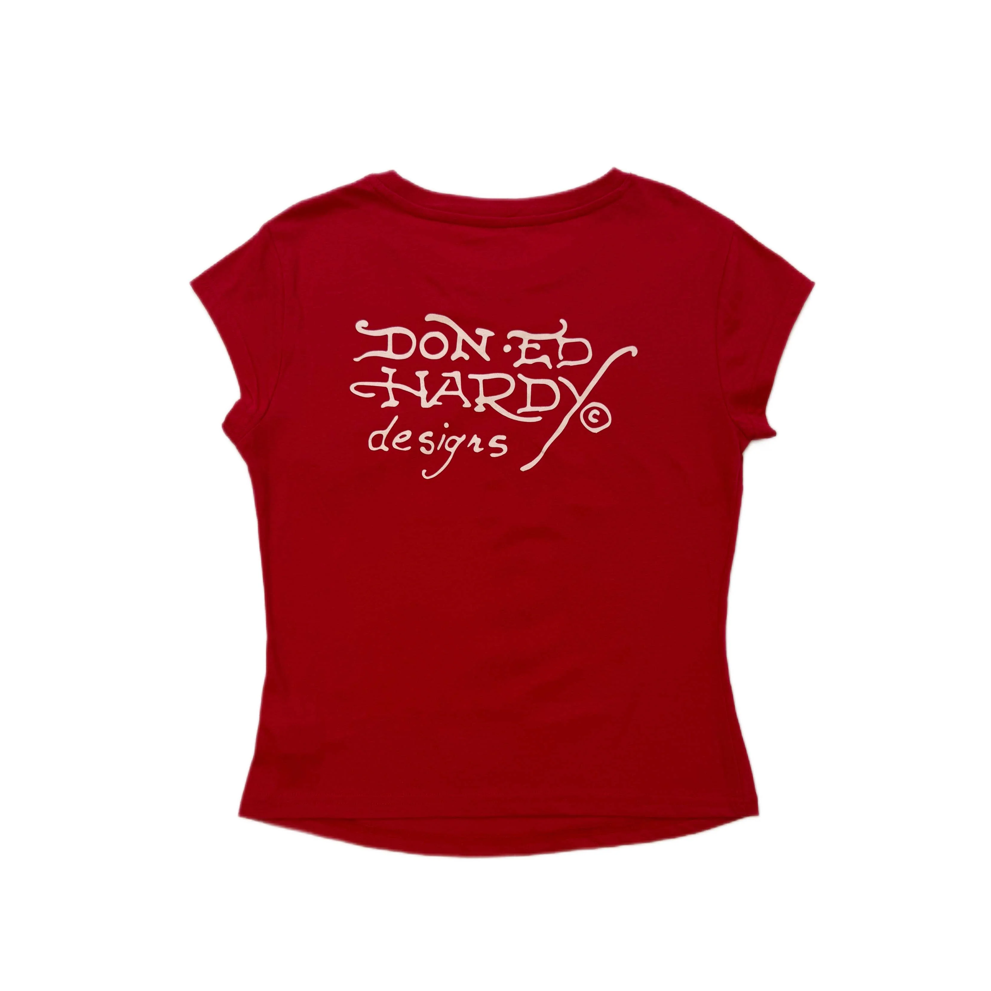 Panther Rhinestone Cap Sleeve Tee - Image 2
