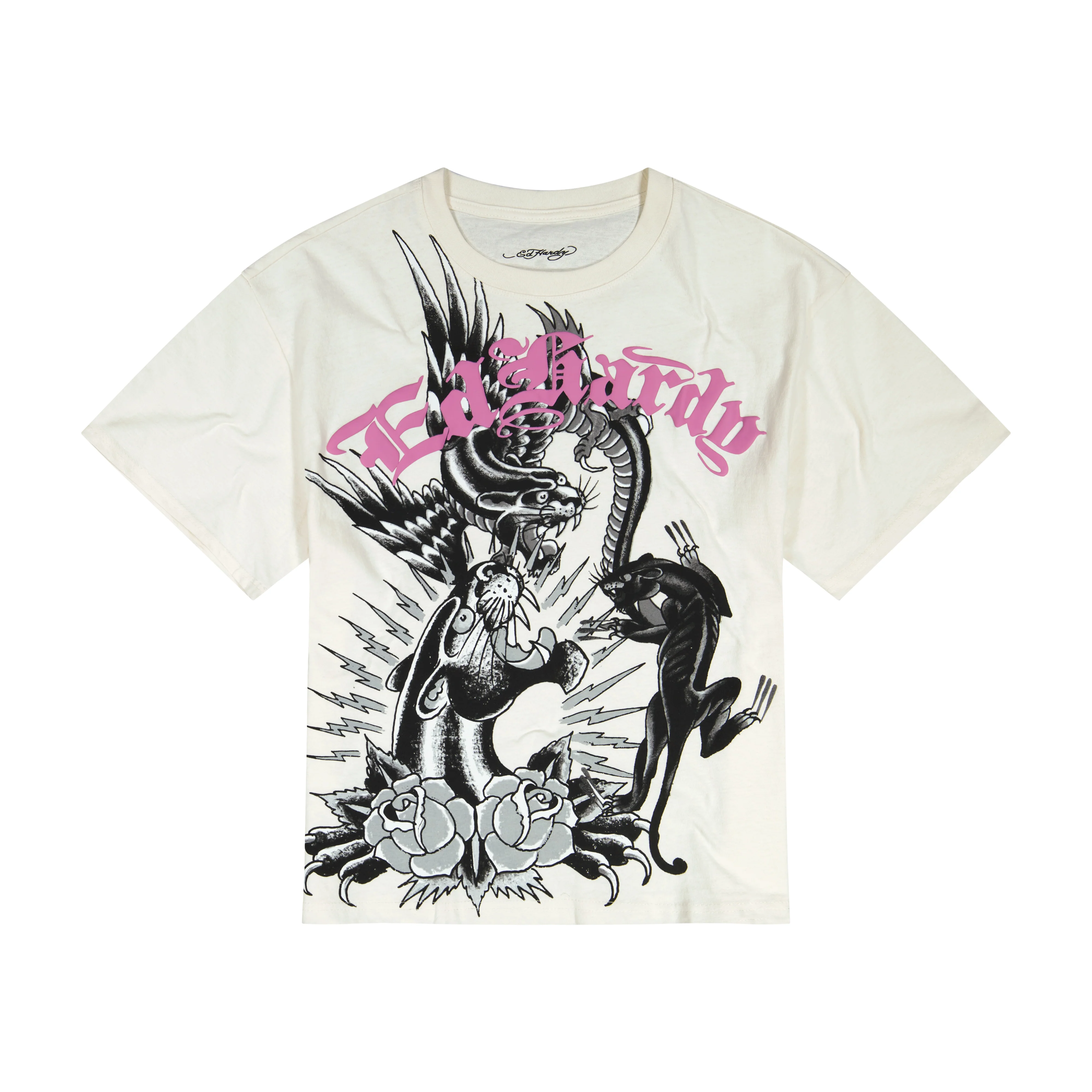 Panthers Puff Print Boxy Tee - Image 3