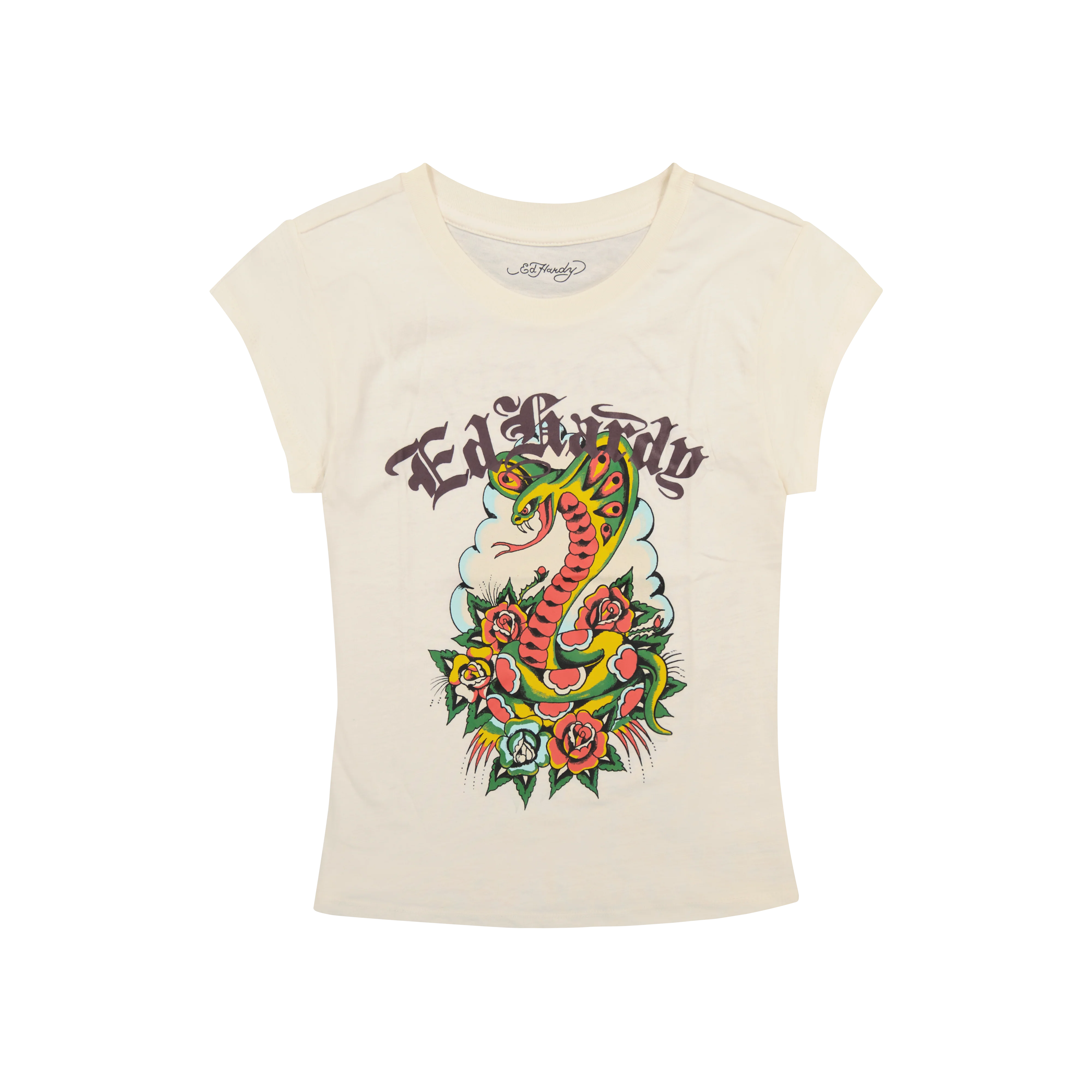 Rose Cobra Cap Sleeve Tee