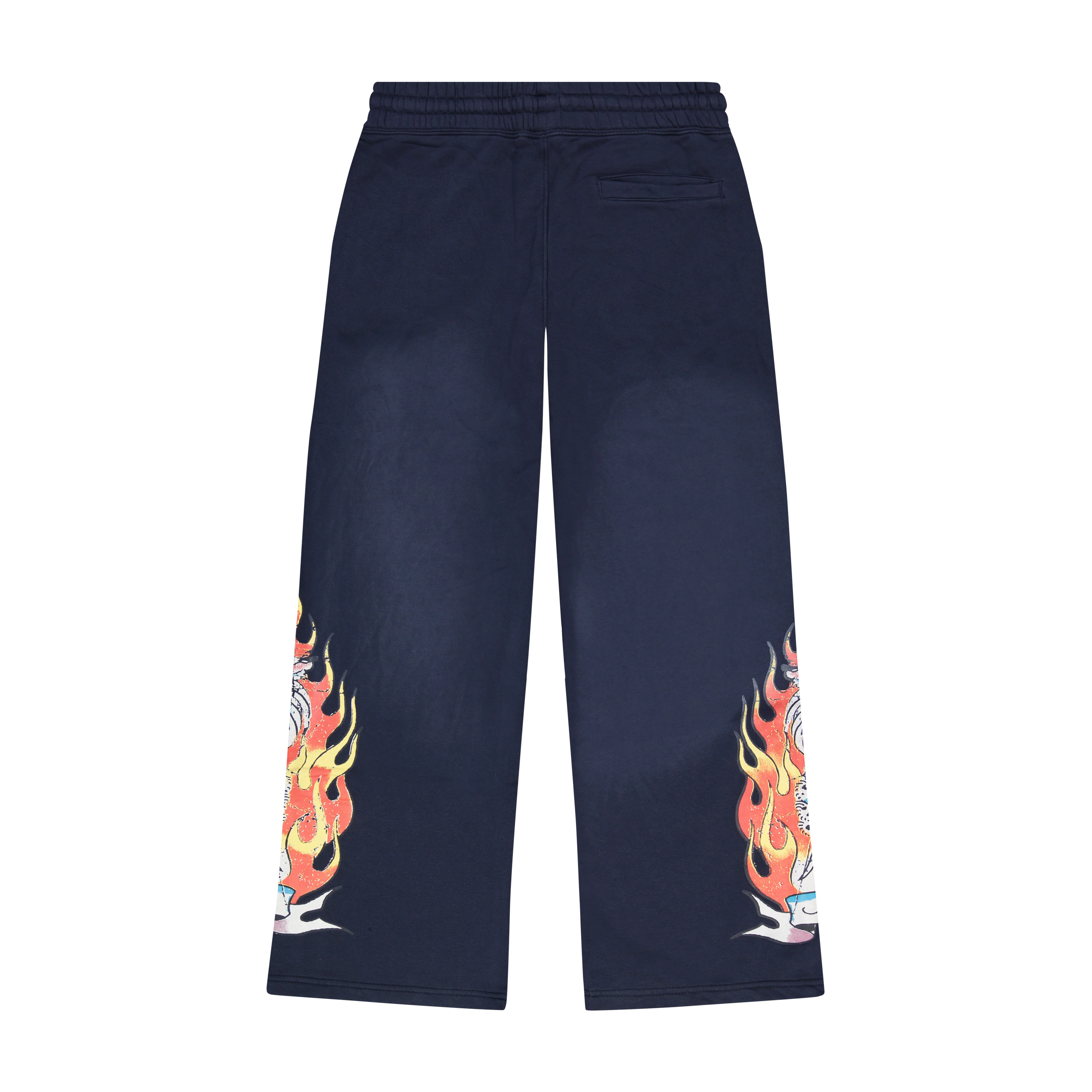 Tiger Flames Baggy Sweatpants - Image 2