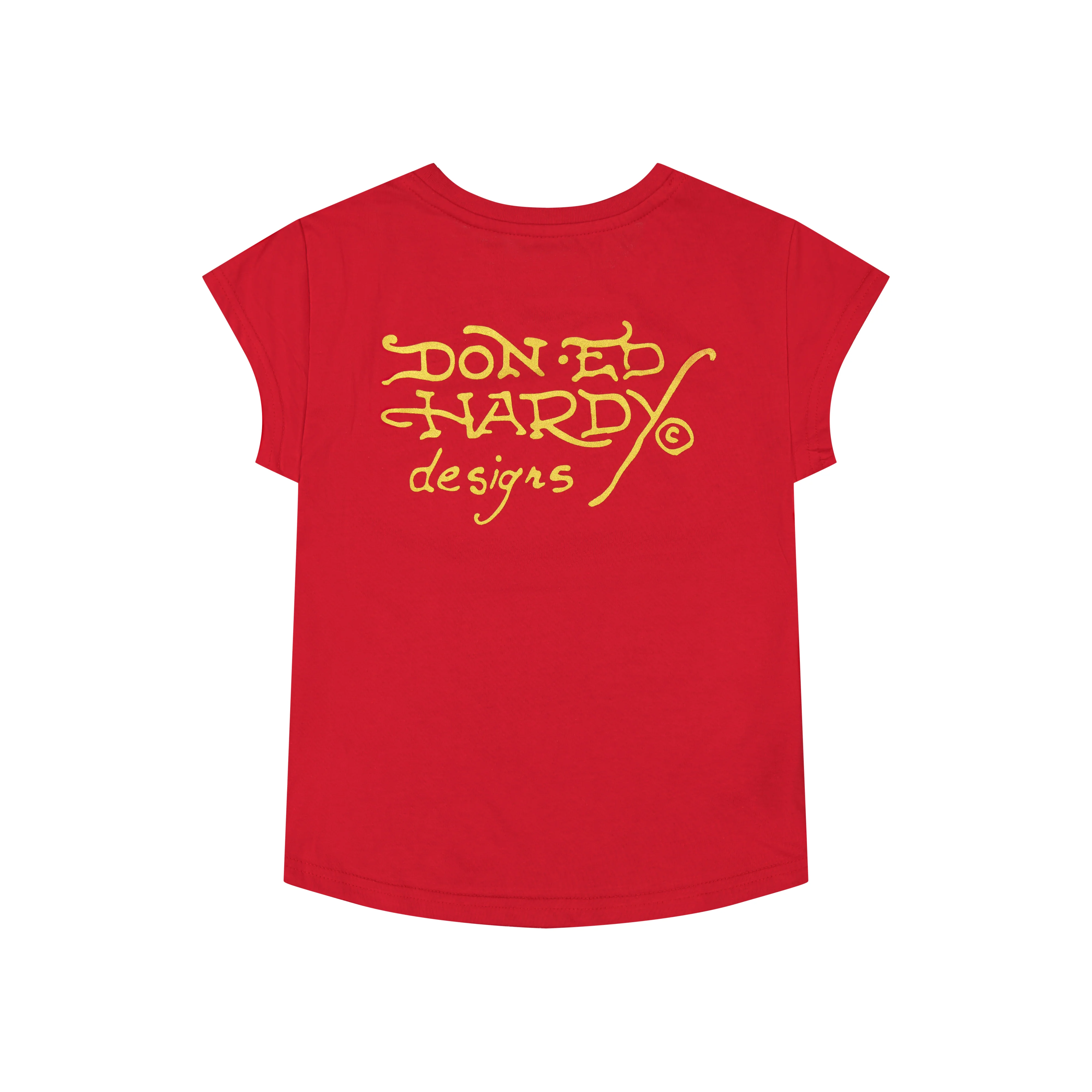 Tiger Mountain Rhinestone Cap Sleeve Tee - Image 2