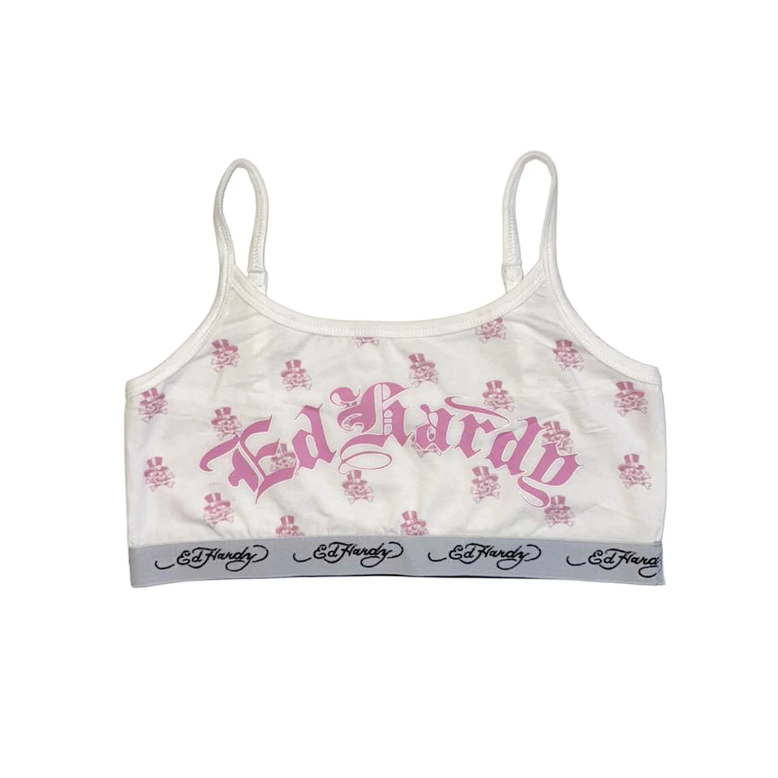 Tophat Skull Elastic Bralette - Image 3