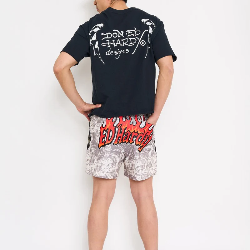 Wolves Mesh Shorts - Image 2