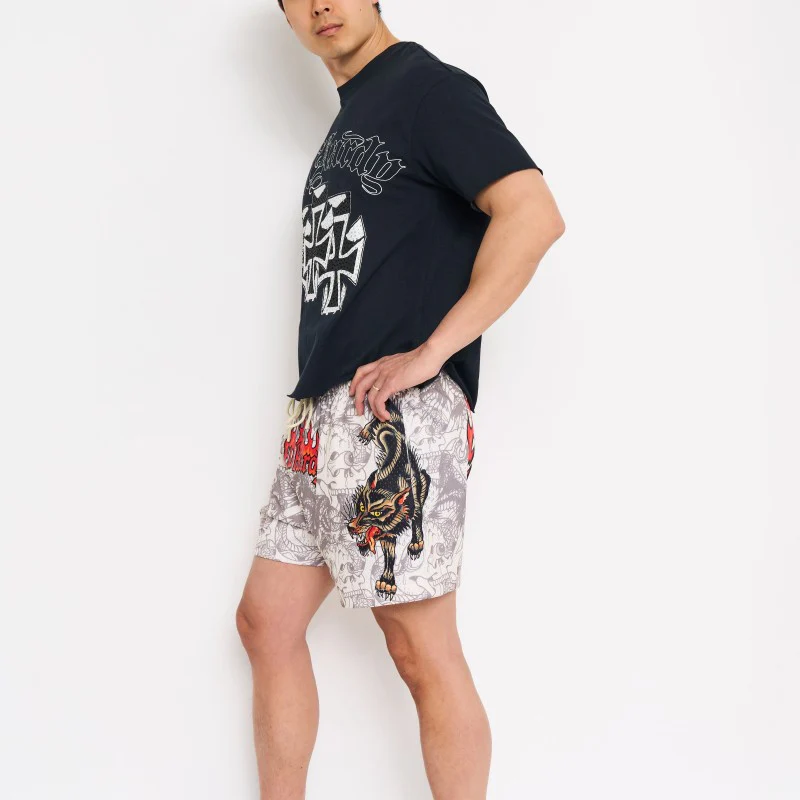 Wolves Mesh Shorts - Image 3
