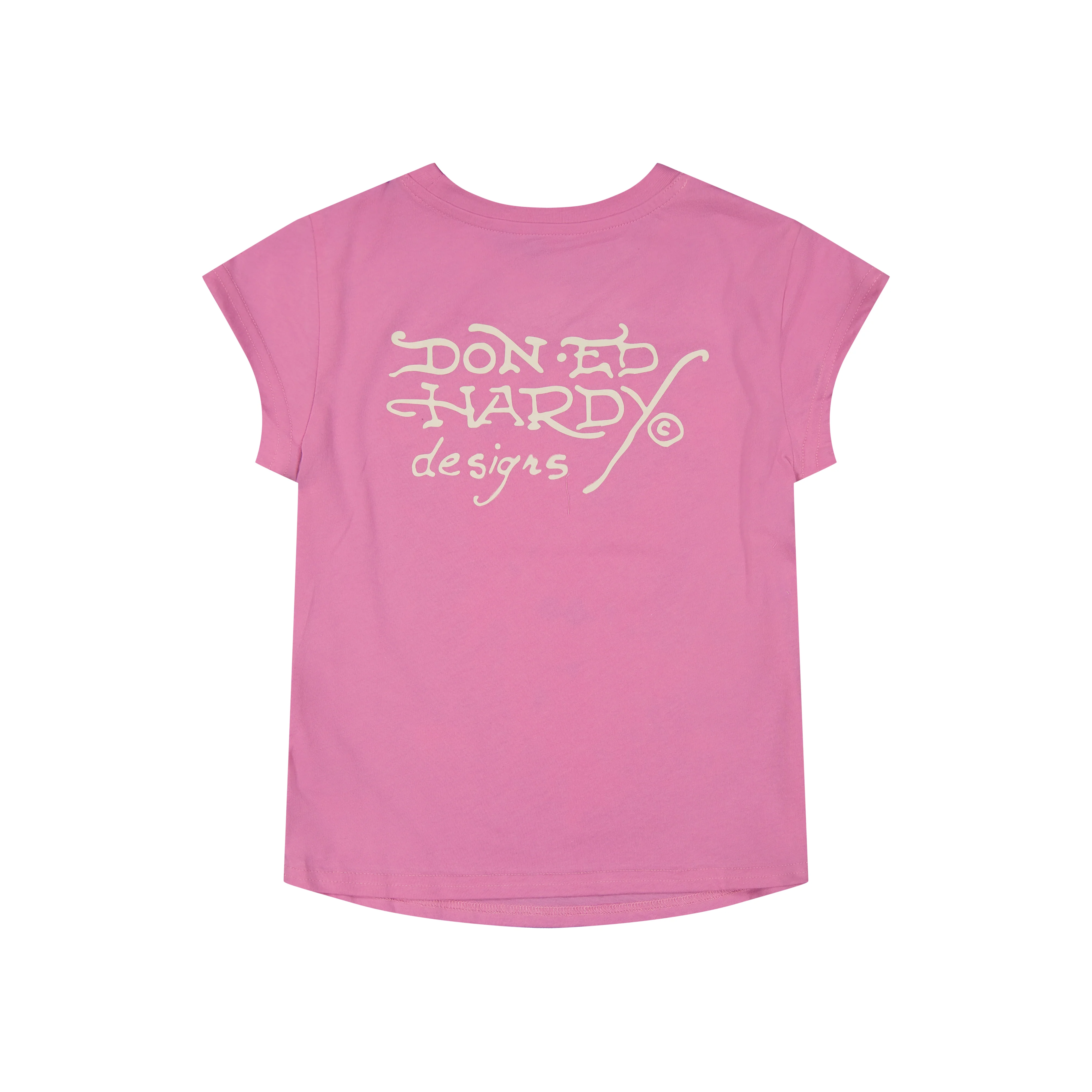 Yolo Girl Rhinestone Cap Sleeve Tee - Image 2